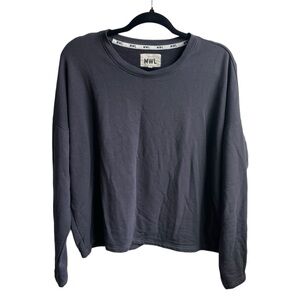 Madewell Superbrushed Easygoing Sweatshirt (Size M)